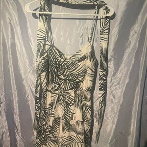 Express XS Leaf Print Dress